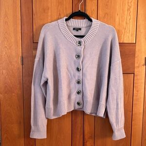 Quince Organic Button-front Cardigan Sweater